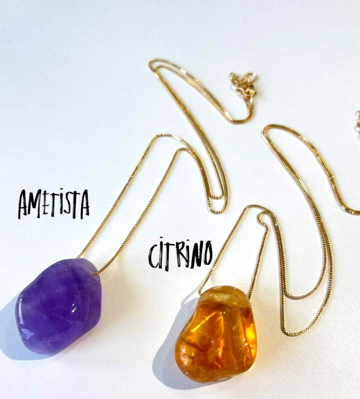 Miniatura: Pingentes de Ametista | vários formatos |         a partir de