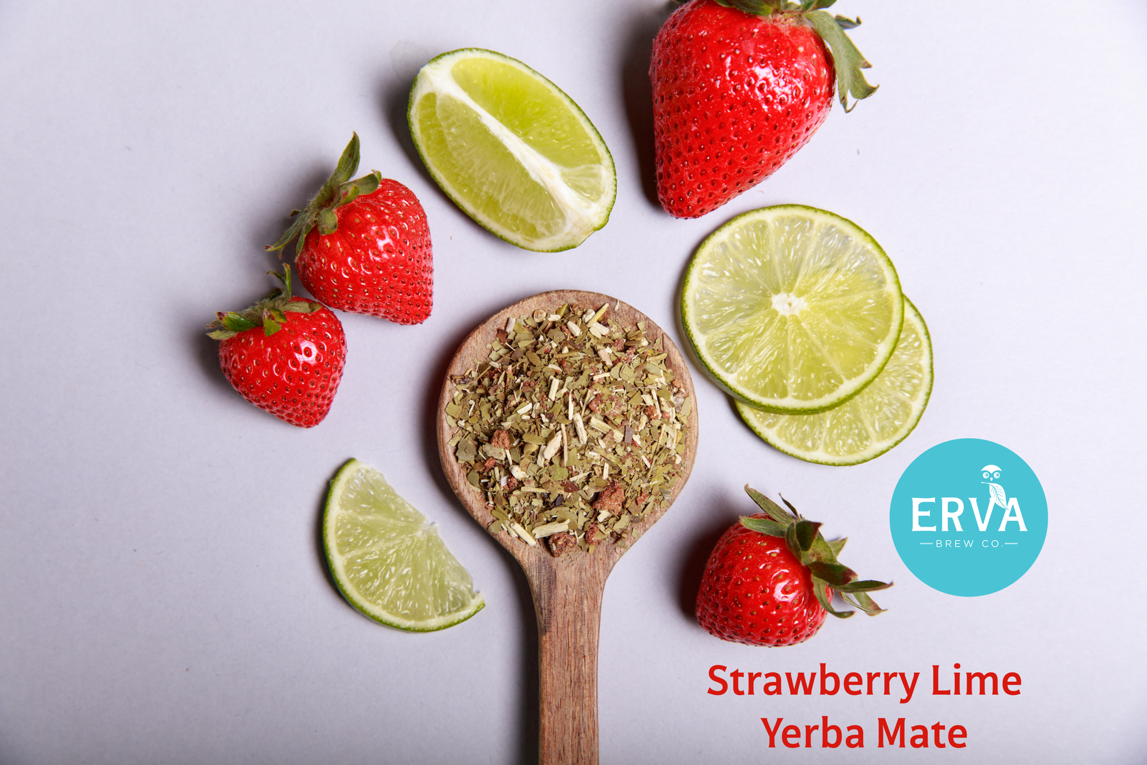 Strawberry-Lime Yerba Mate