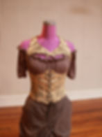 Chelsea Steampunk Vest and Shorts