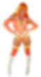Orange Space Girl