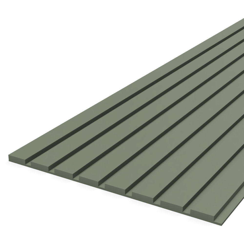 Seinapaneel Linea 30 roheline