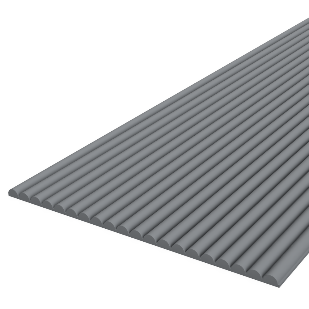 Seinapaneel Linea Curve 14 hall