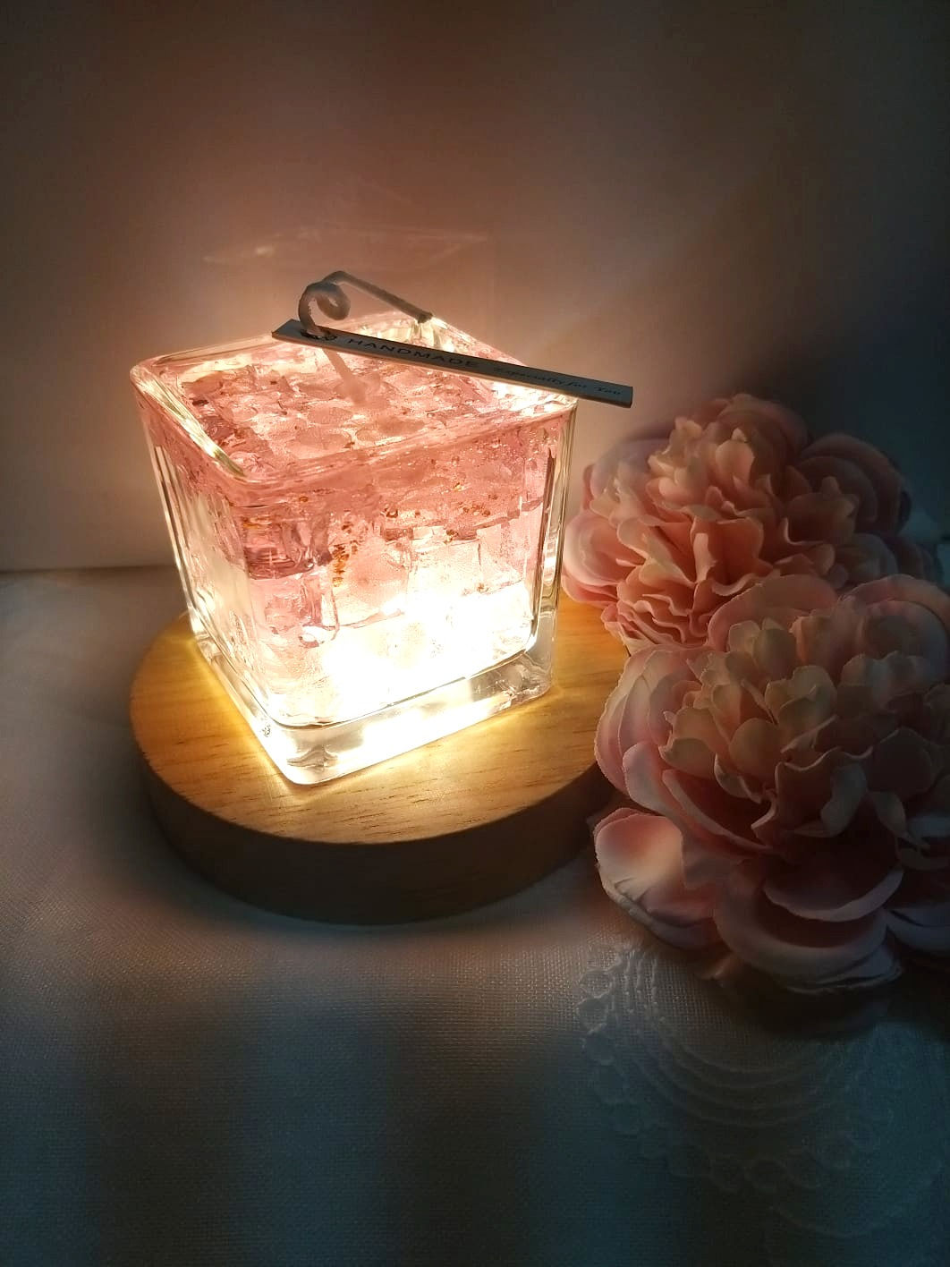 #2021-7櫻花水晶蠟燭