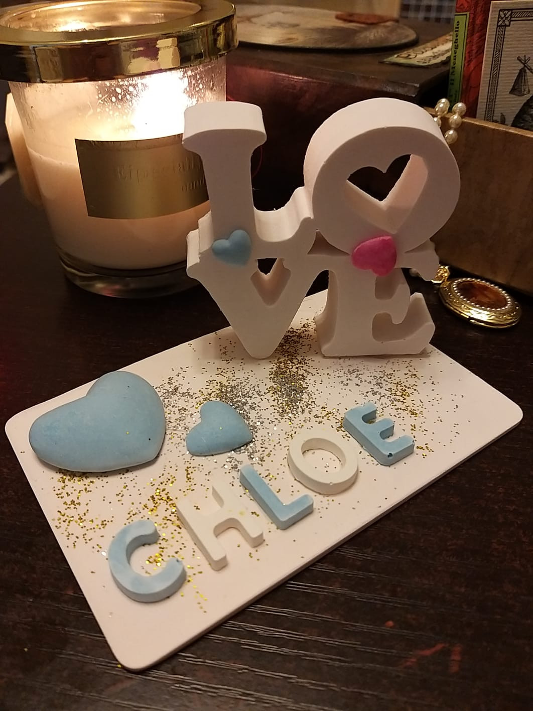 #2021-2立體愛的LOVE擴香石擺設