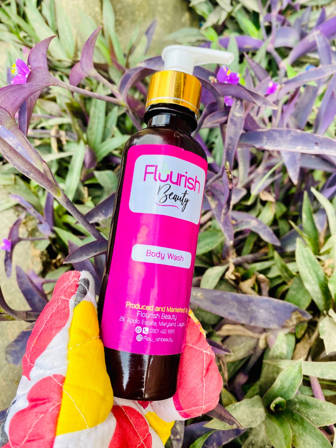 Flourish beauty body wash