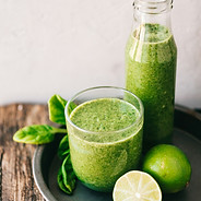 Bild von einem grünen Smoothie