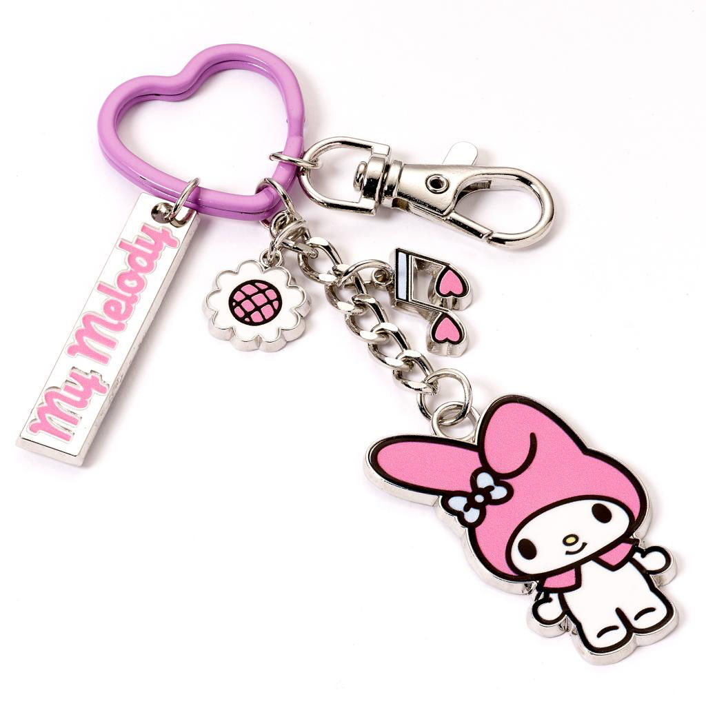 Carat Shop Hello Kitty - My Melody Keyring with Charms