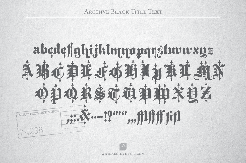 Thumbnail: Archive Black Title Text