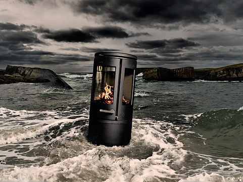 poêle à bois morso scandinave