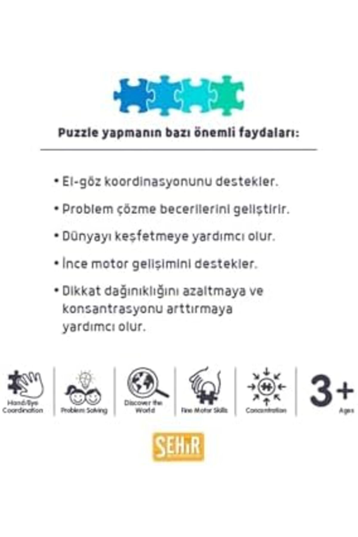 Cocotama Lisanslı 100 Parça 34x24cm Çocuk Puzzle Yapboz Serisi 1169806