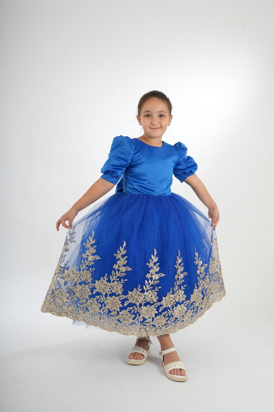 6-9 Yaş Kız Çocuk Elbisesi