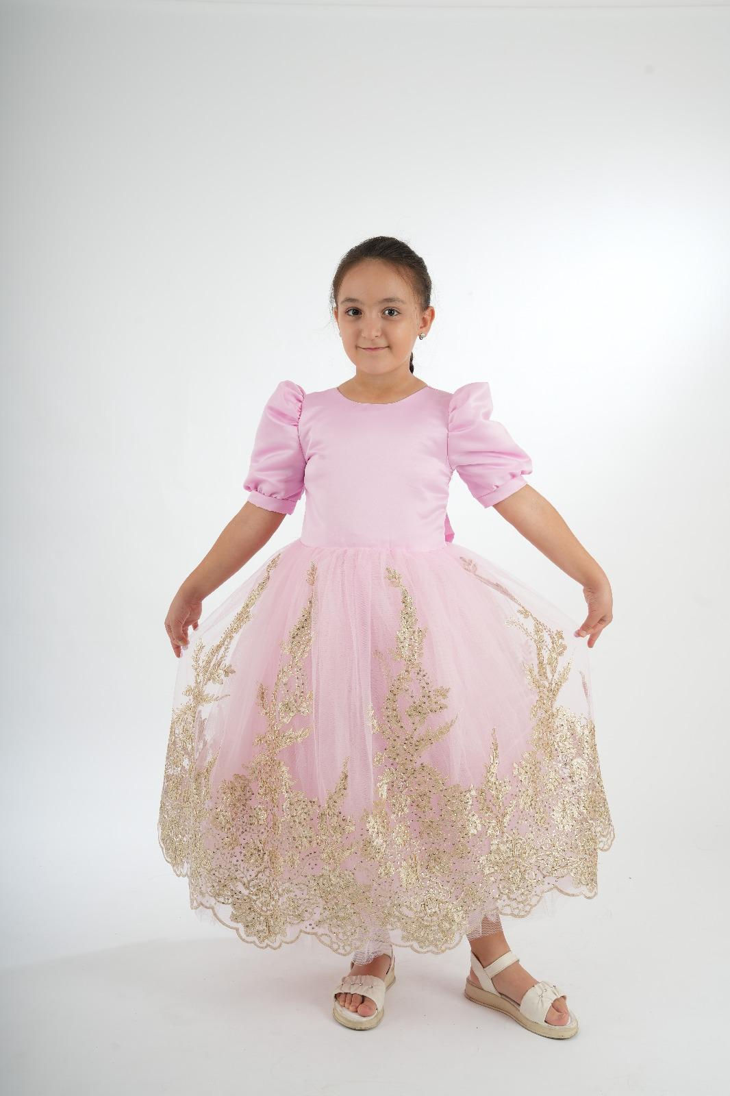 6-9 Yaş Kız Çocuk Elbisesi