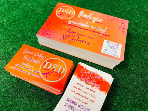 Custom printed business cards