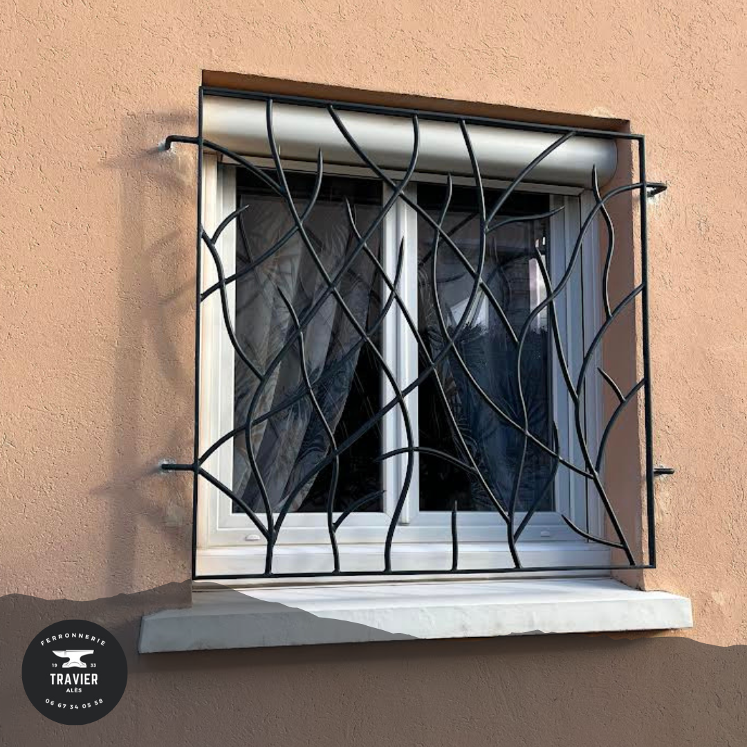 Grilles végétales 2 FERRONNERIE TRAVIER