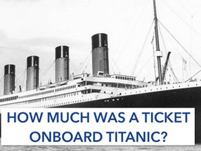 How much was a ticket onboard the Titanic?