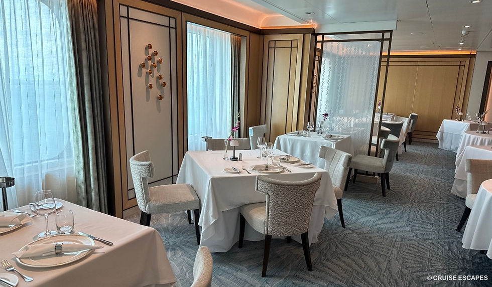 The Epicurean onboard P&O Britannia