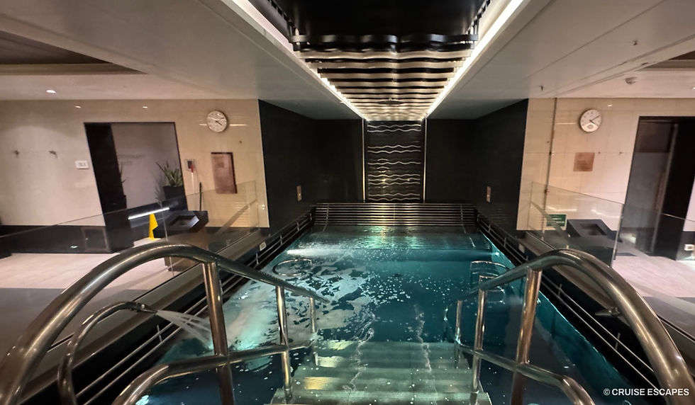 Thermal Suite onboard P&O Britannia