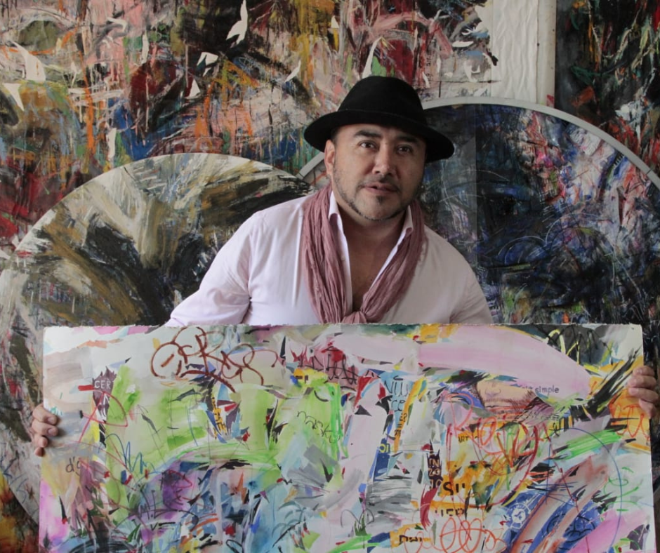Mảestro Juan Carlos Zevallos M./ artista plástico