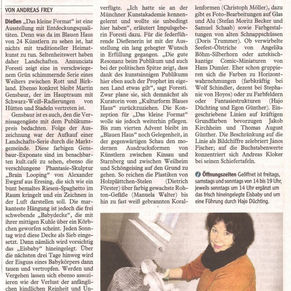 1. Produzentenausstellung "das kleine Format" 2008