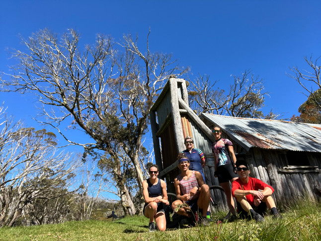 Wallace hut trail run Falls Creek