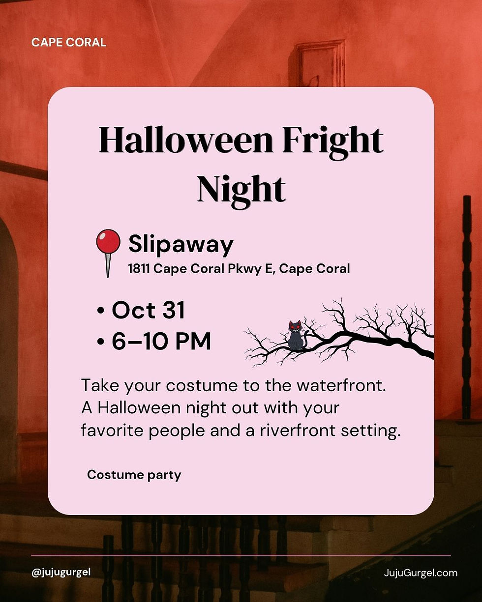Halloween Fight night at Slipaway in Cape Coral Florida