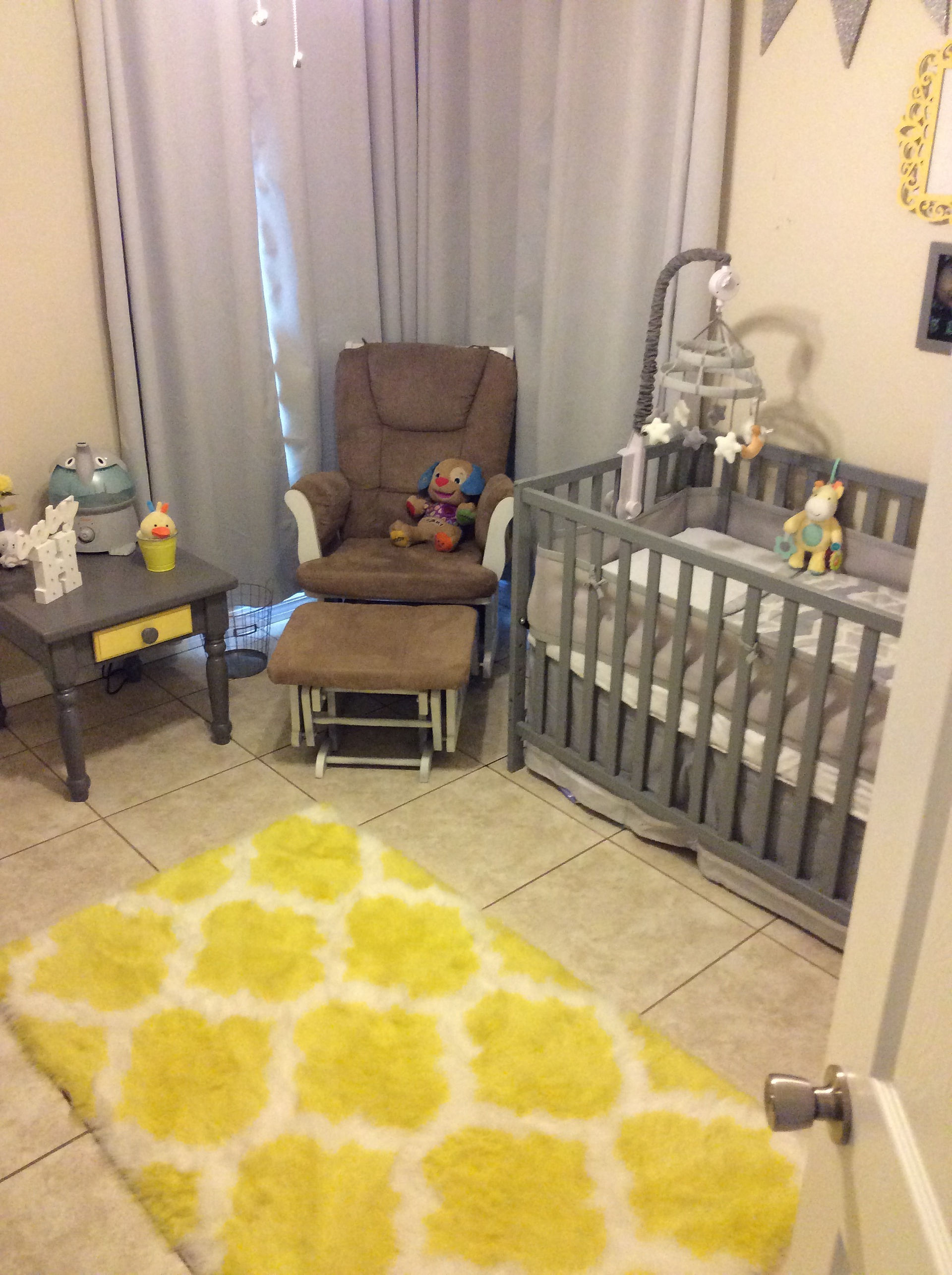 Gray & Yellow Nursery