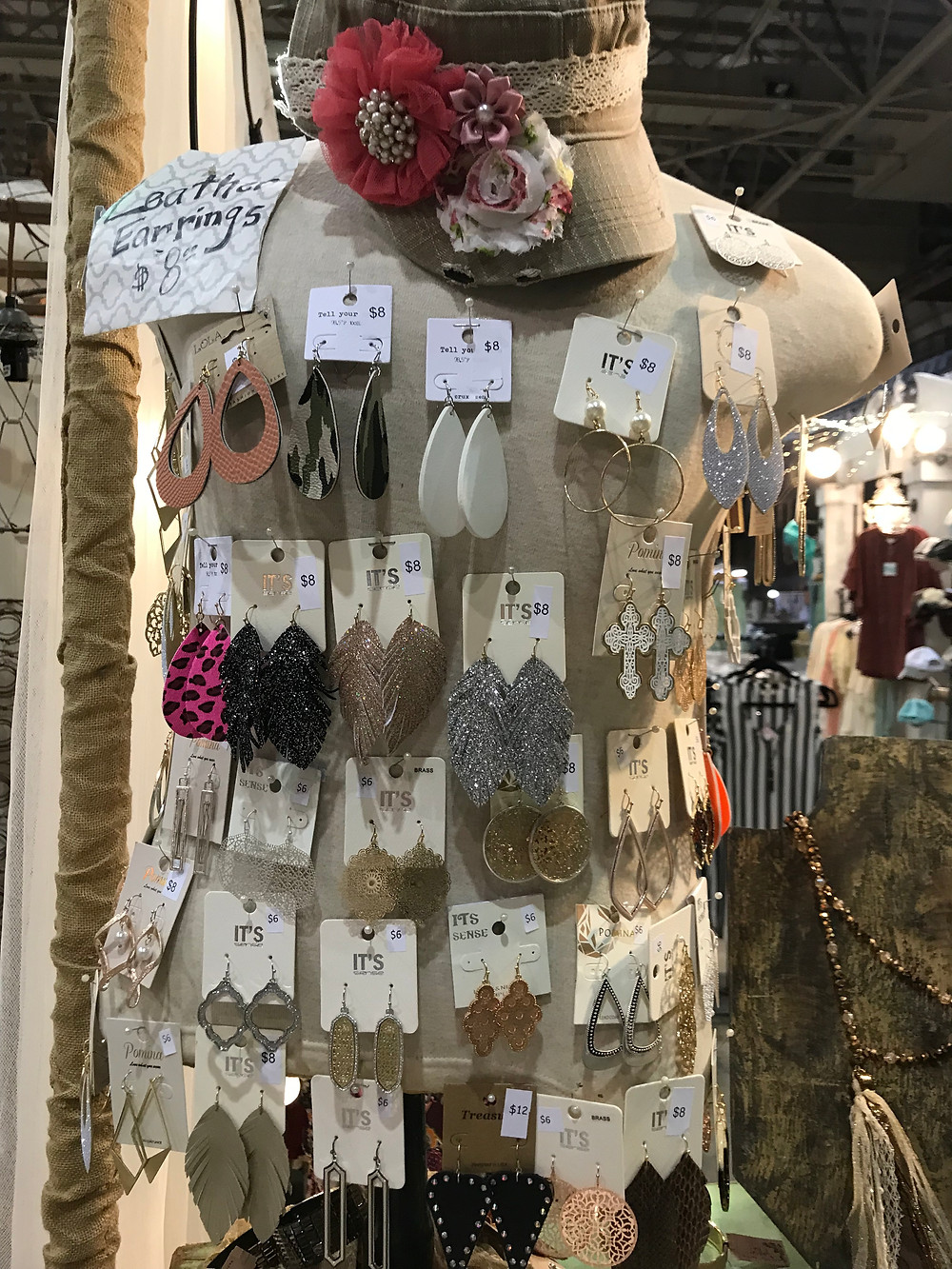 Earrings from from Vintage Market Days of Southwest Florida