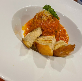 meatball from JWB steakhouse