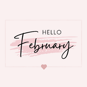hello february social media content