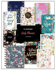 Flower cover daily planners