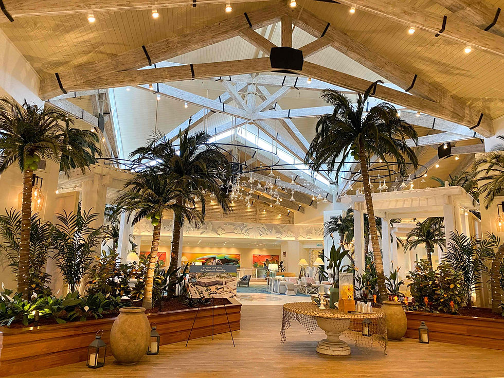 Margaritaville Orlando reception area