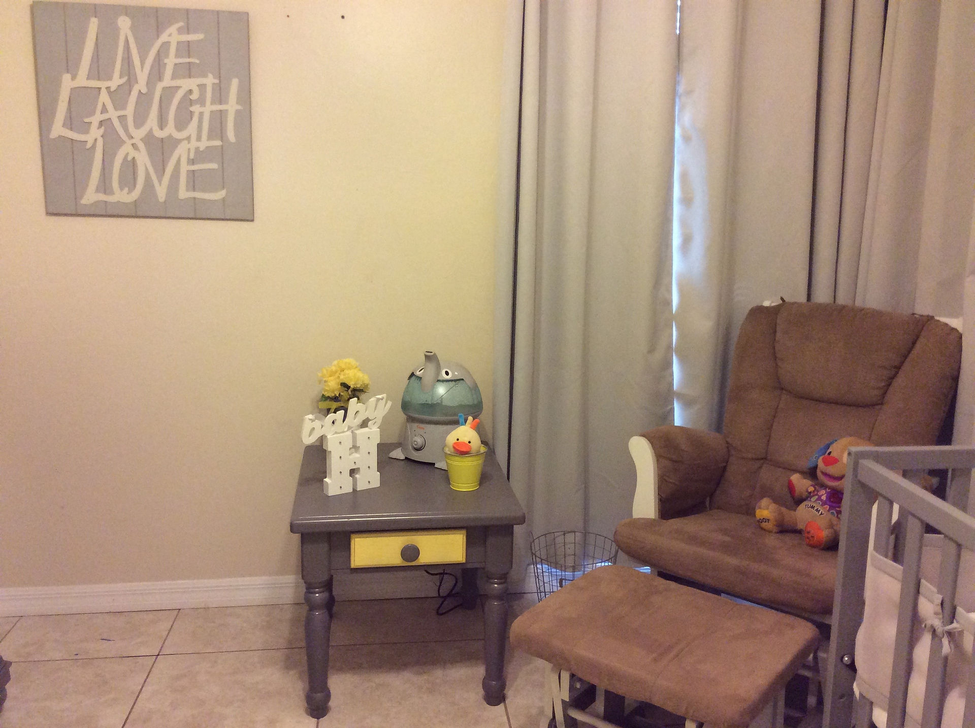 Gray & Yellow Nursery