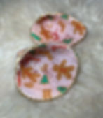 decoupaged conch shells collected  from Lover's Key State Park