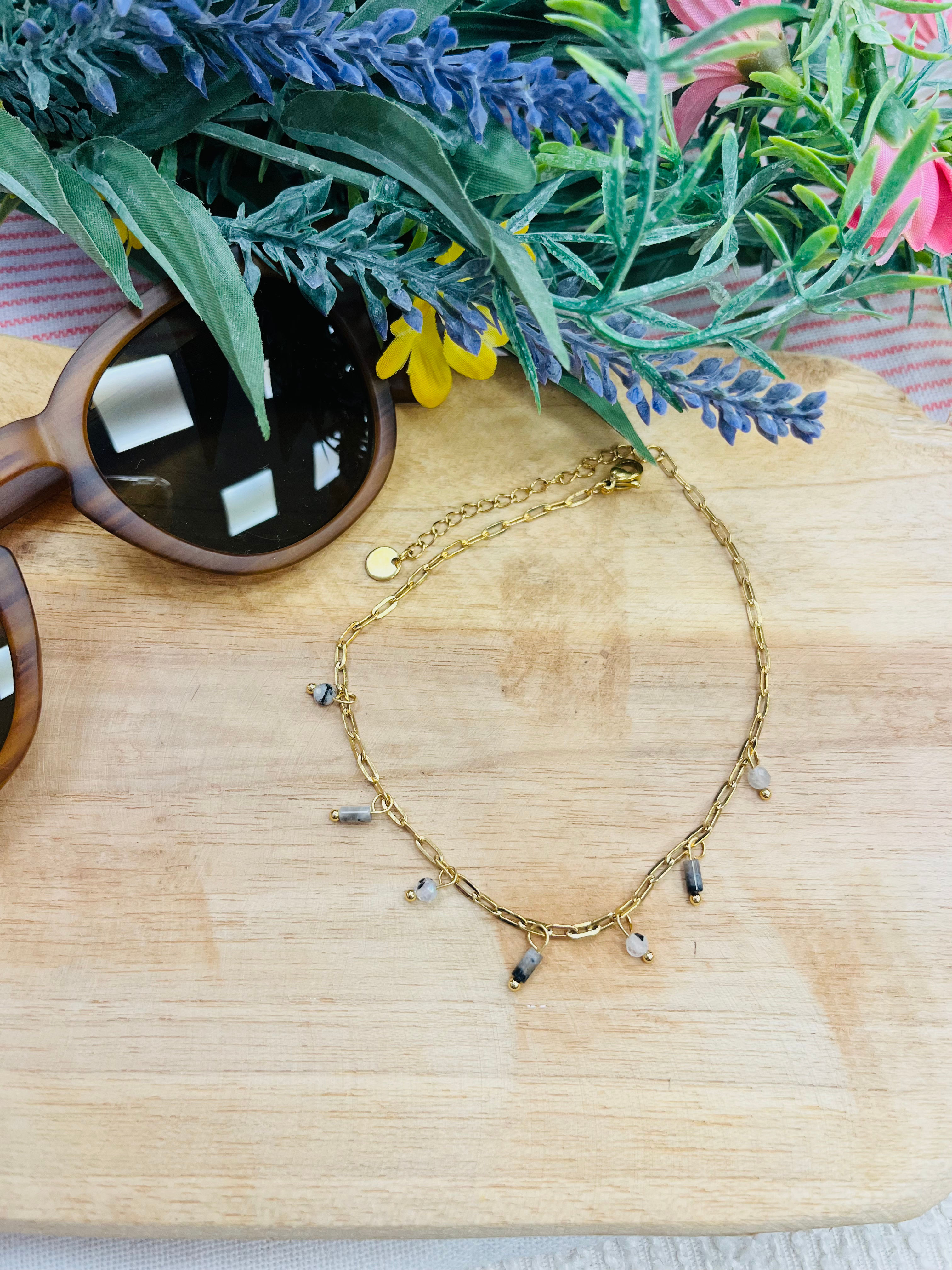Bracelet cheville #102