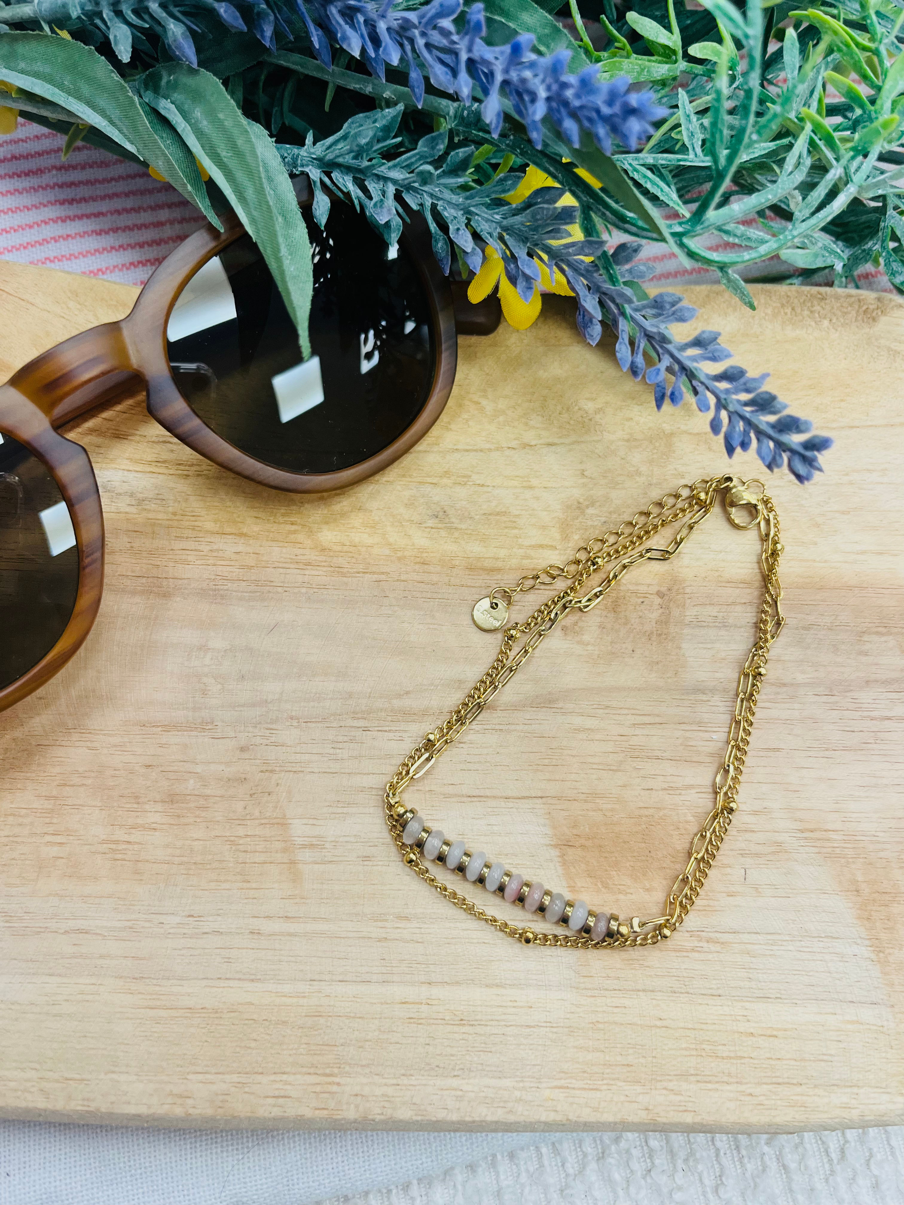 Bracelet cheville #90