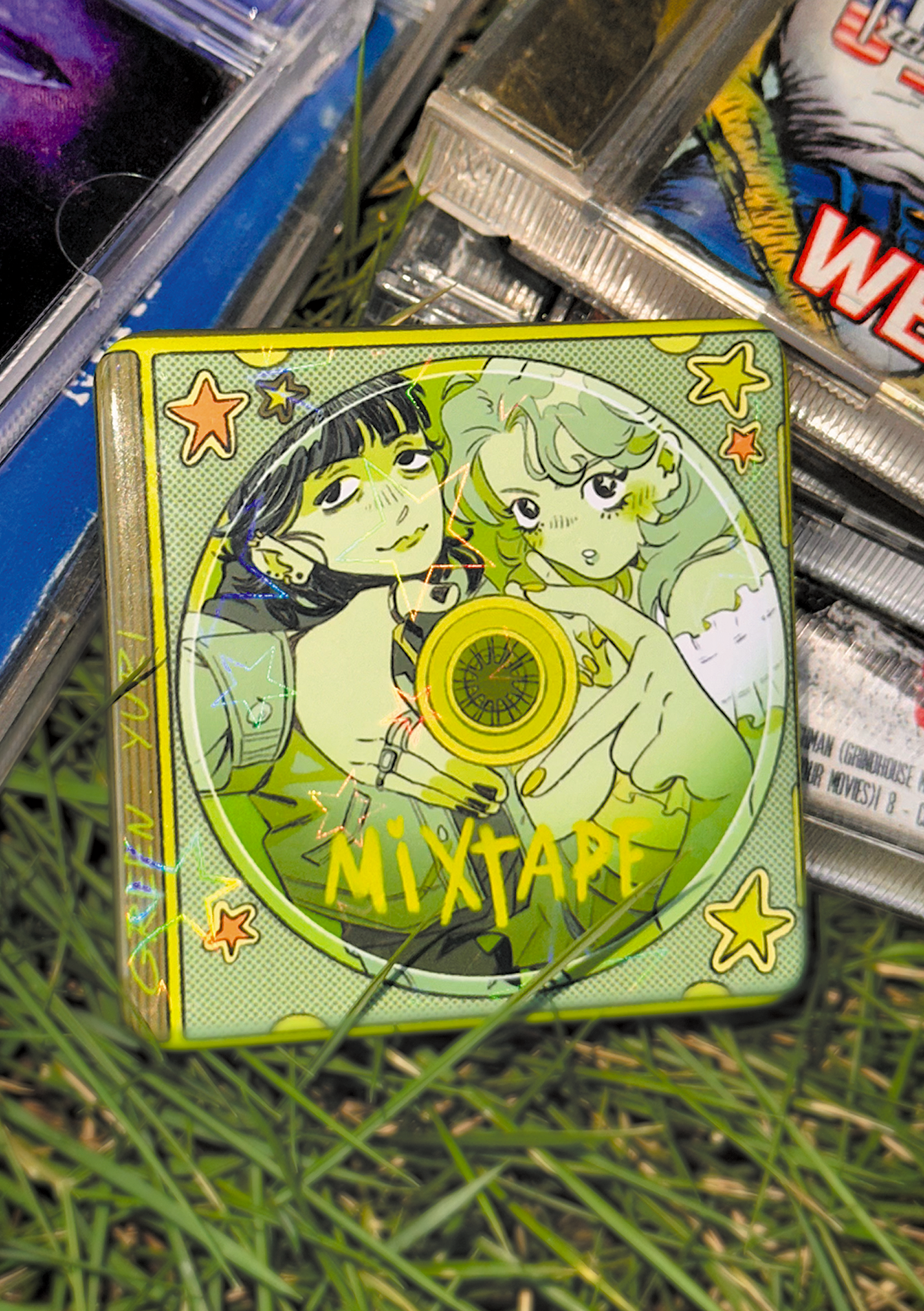 Button Green Lesbians