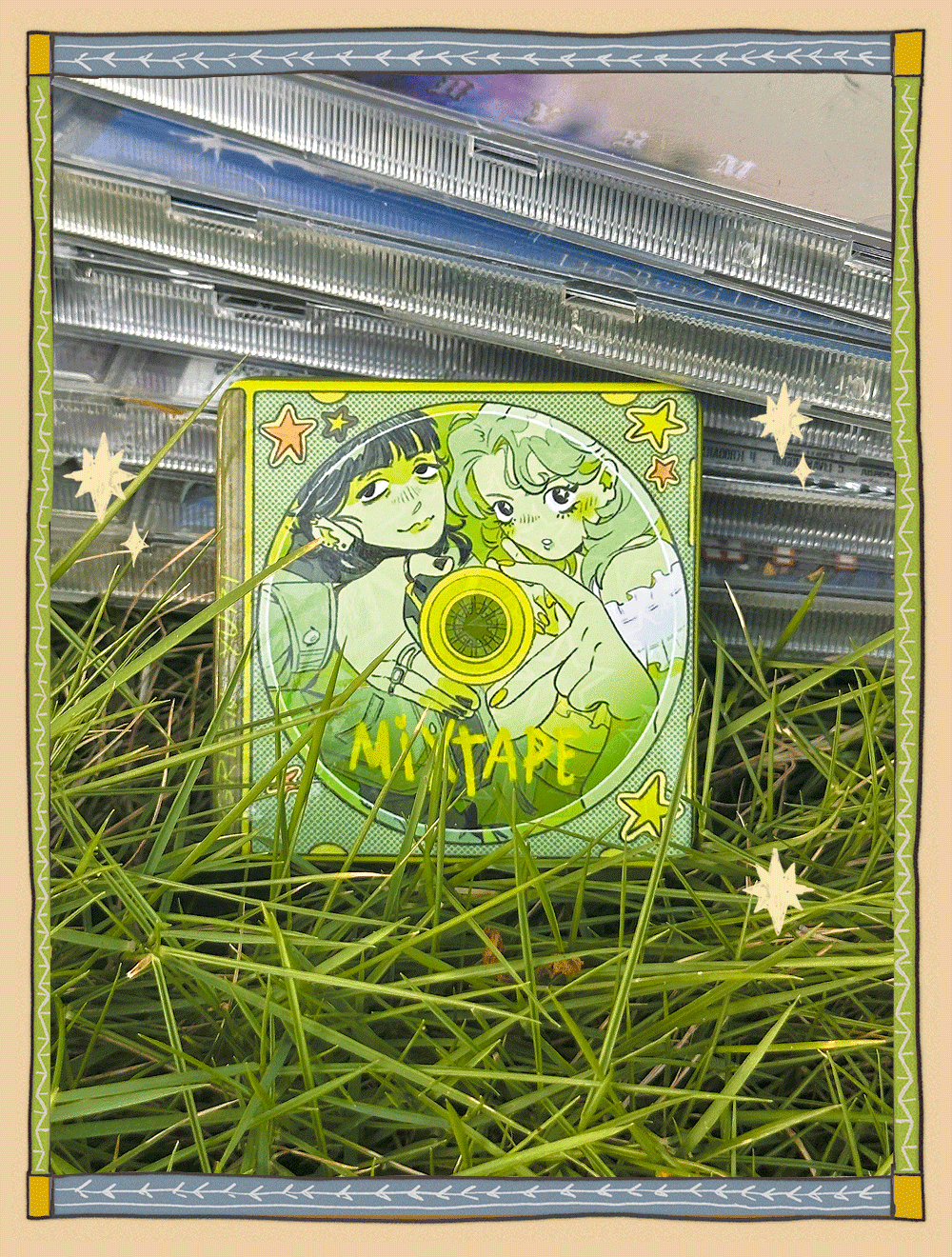 Button Green Lesbians