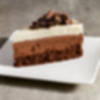 Triple Chocolate Mousse Cake