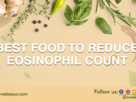 Best food to Reduce eosinophil count