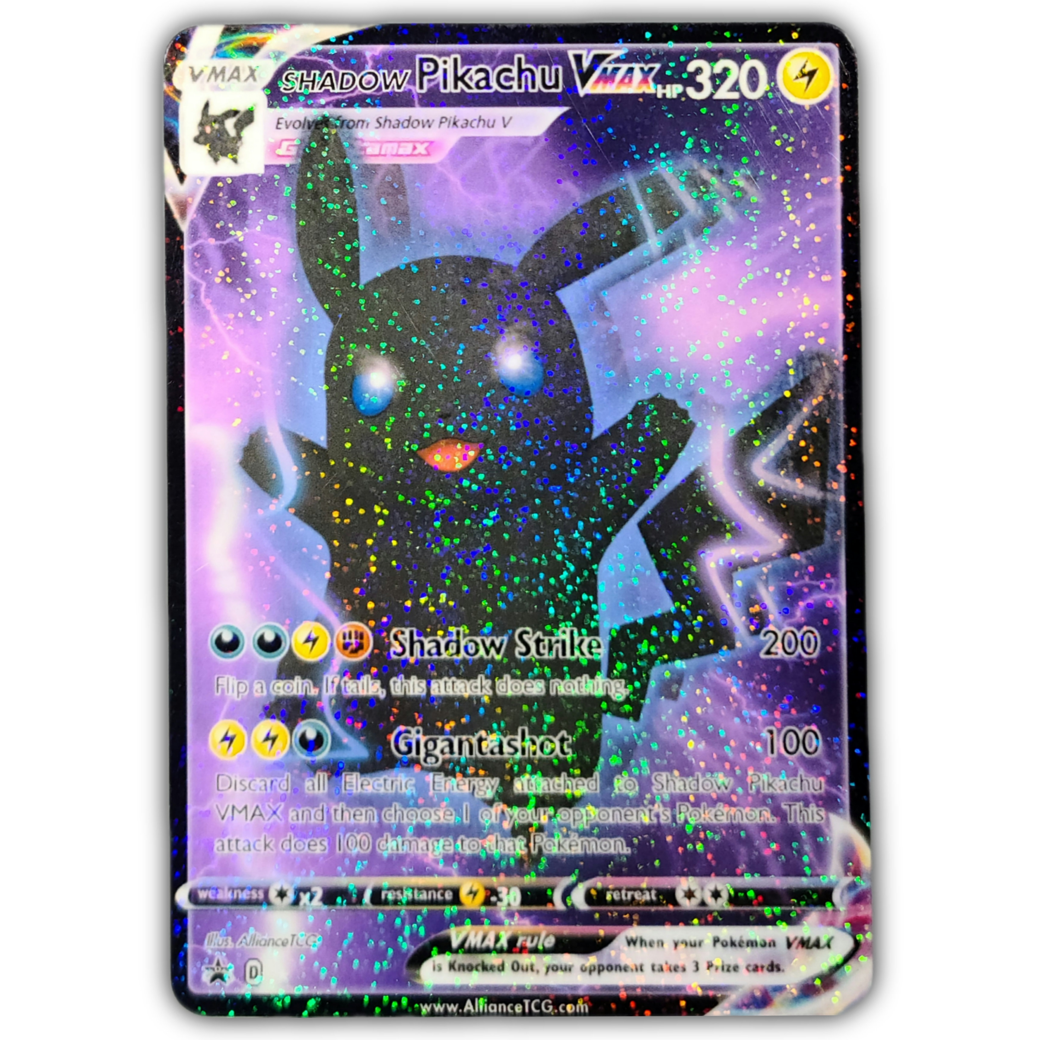 Shadow Pikachu VMAX Full Art Holo Pokemon Card $ 19.99USD | AllianceTCG