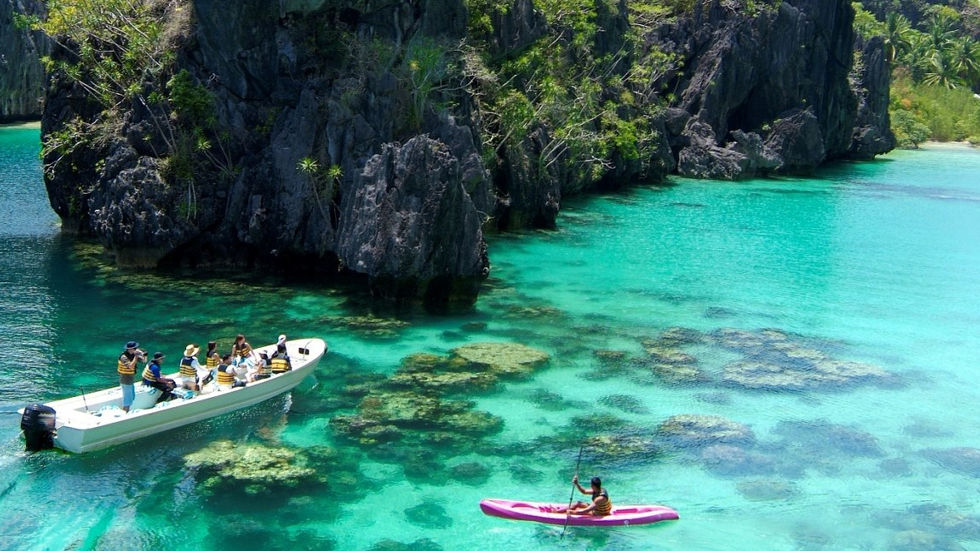 Snorkeling in Palawan