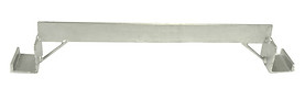 Sure-Step farrowing crate separation brackets are galvanized to maximize longevity