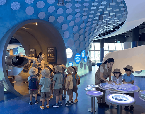 Local preschool learning journey to marina barrage
