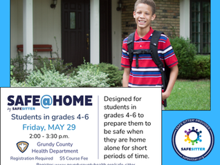 Safe at Home Class May 29