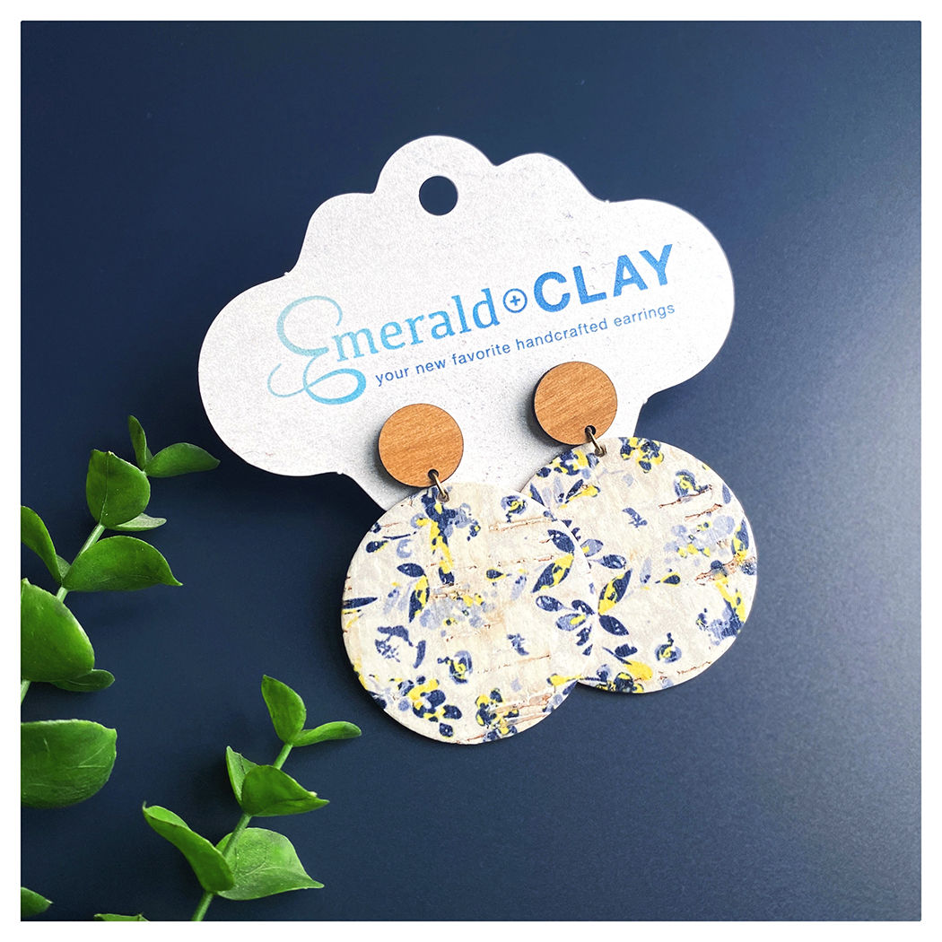 Spring Poppies Cork Circle