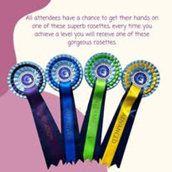 APDT rosettes for the Good companion awards