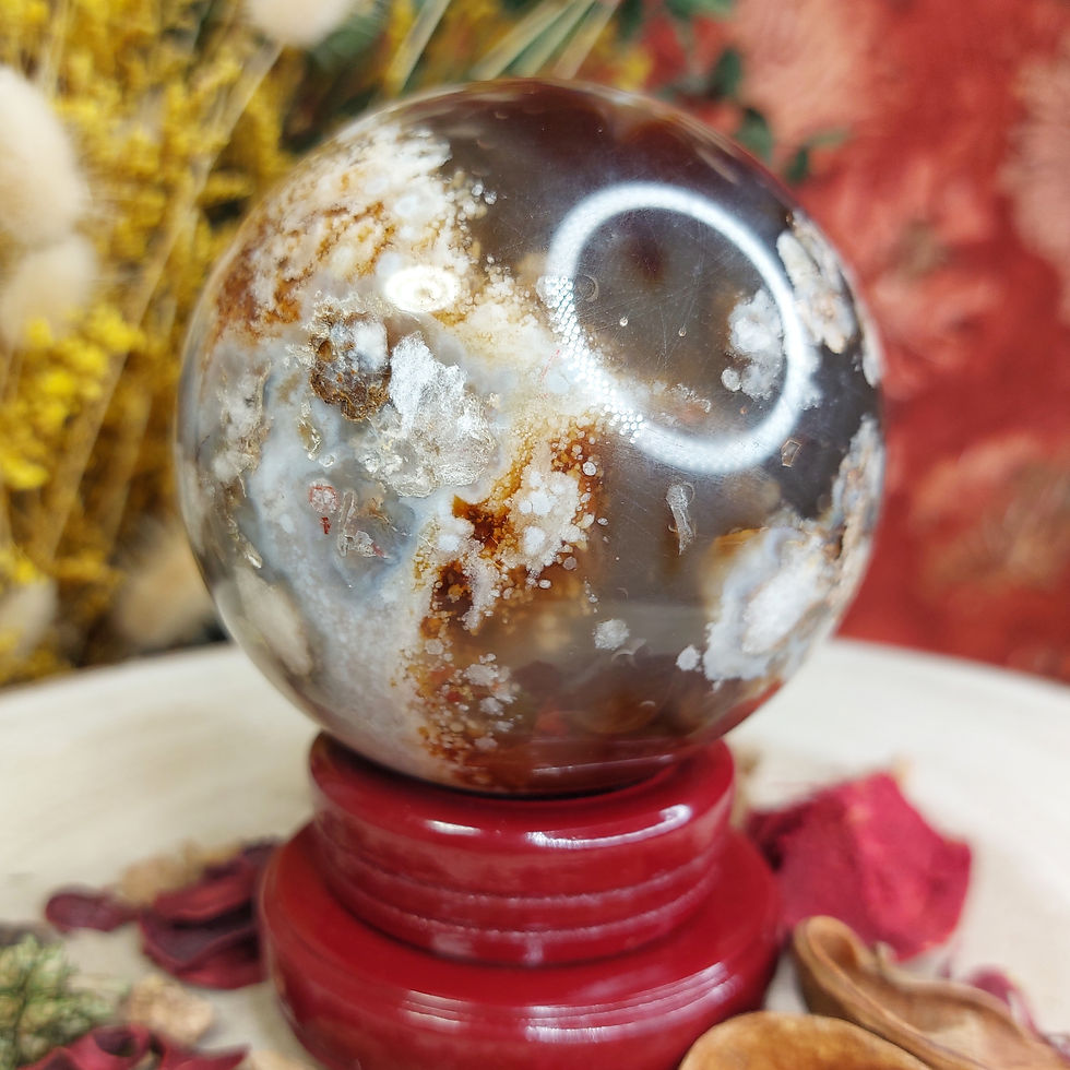 Miniature : Sphère d'agate sakura