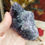 Miniature : Pierre brute fluorine violette et bleue