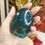 Miniature : Formes libres de jaspe orbiculaire (jaspe océan) A+