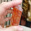 Miniature : Petites tours de quartz Hématoïde (ou quartz de feu) - AAA